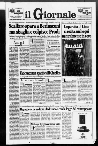 Il giornale : quotidiano del mattino